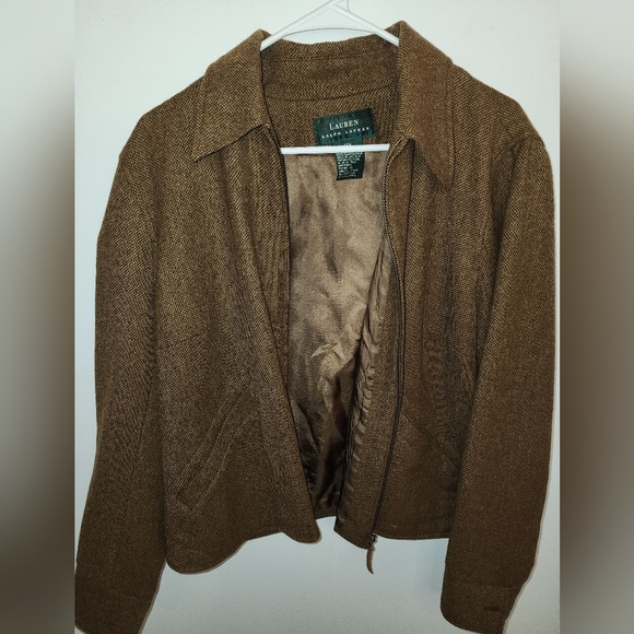 Vintage Lauren Ralph Lauren Tweed Jacket - Picture 1 of 1